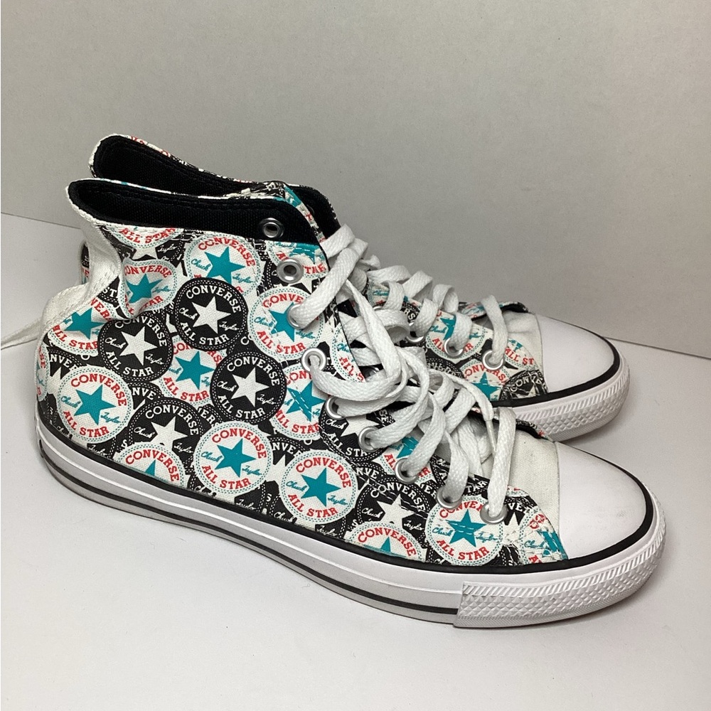 Converse Hightop Sneakers (Multicolor Print)